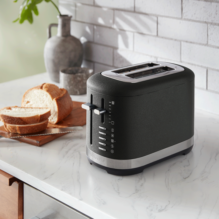 KitchenAid 5KMT2109EBK Brødrister 2 Skiver Cast Iron Black KitchenAid 5KMT2109EBK Brødrister 2 Skiver Cast Iron Black