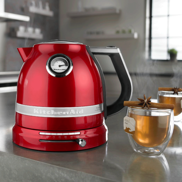 KitchenAid 5KEK1522ECA Artisan Elkedel 1,5 L Metallic Rød KitchenAid 5KEK1522ECA Artisan Elkedel 1,5 L Metallic Rød