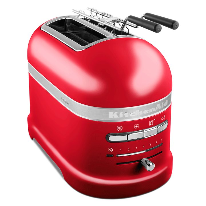 KitchenAid 5KMT2204EER Artisan Brødrister 2 Skiver Rød KitchenAid 5KMT2204EER Artisan Brødrister 2 Skiver Rød