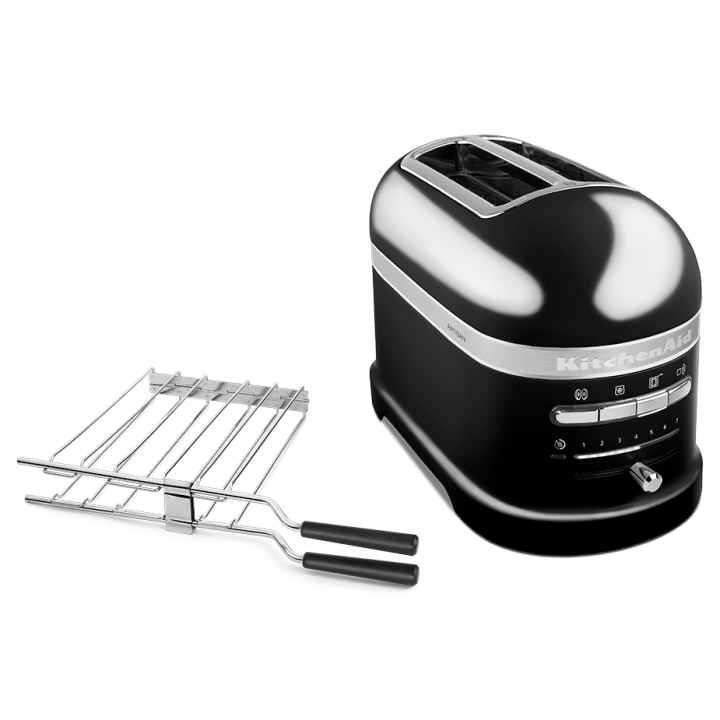 KitchenAid 5KMT2204EOB Artisan Brødrister 2 Skiver Sort KitchenAid 5KMT2204EOB Artisan Brødrister 2 Skiver Sort