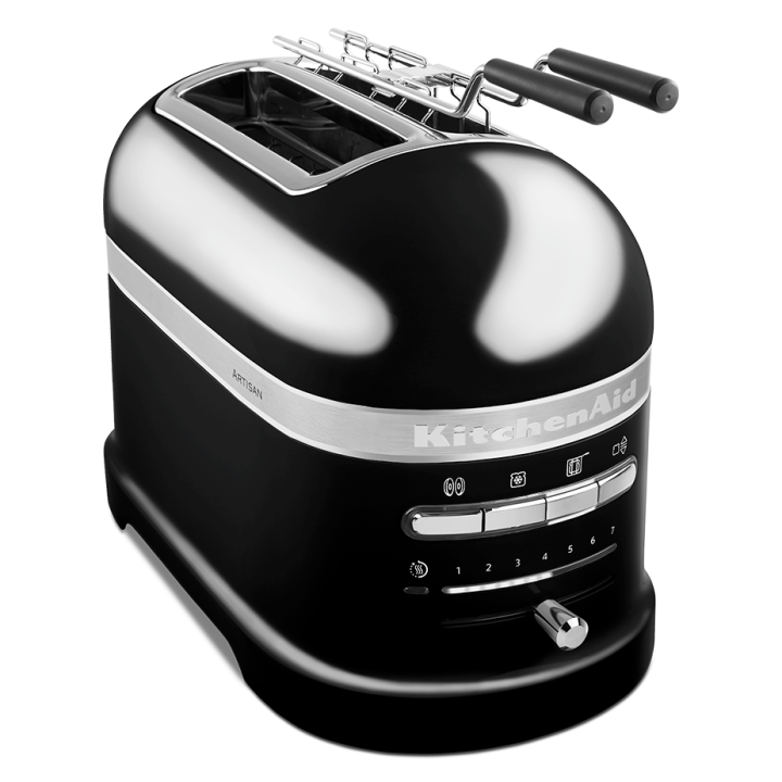 KitchenAid 5KMT2204EOB Artisan Brødrister 2 Skiver Sort KitchenAid 5KMT2204EOB Artisan Brødrister 2 Skiver Sort