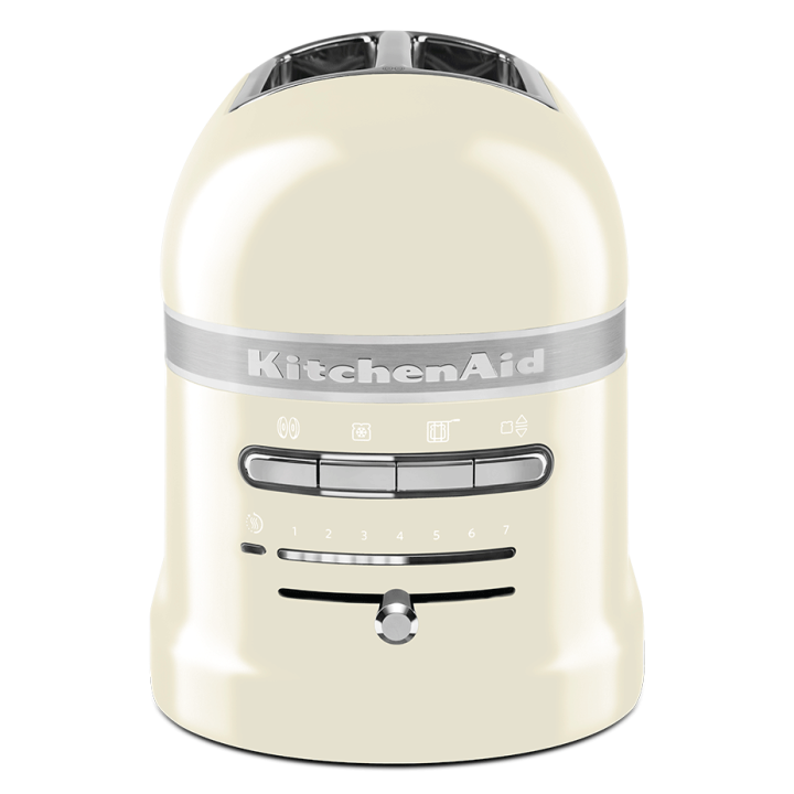 KitchenAid 5KMT2204EAC Artisan Brødrister 2 Skiver Creme KitchenAid 5KMT2204EAC Artisan Brødrister 2 Skiver Creme