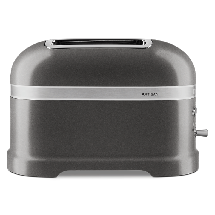 KitchenAid 5KMT2204EMS Artisan Brødrister 2 Skiver Grå KitchenAid 5KMT2204EMS Artisan Brødrister 2 Skiver Grå