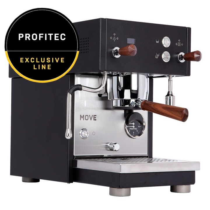 Profitec MOVE Espressomaskine - Exclusive Line Inkl. Eureka Mignon Libra 65 Espressokværn, Knockbox & Rensebørste
