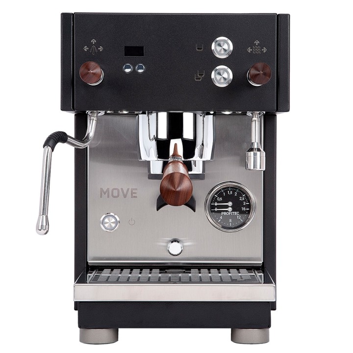 Profitec MOVE Espressomaskine - Exclusive Line Inkl. Eureka Mignon Libra 65 Espressokværn, Knockbox & Rensebørste