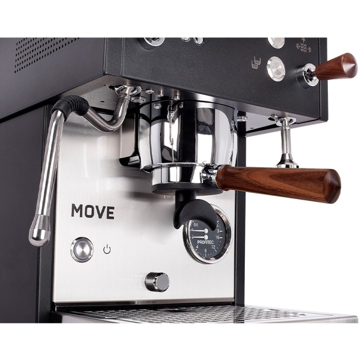Profitec MOVE Espressomaskine - Exclusive Line Inkl. Eureka Mignon Libra 65 Espressokværn, Knockbox & Rensebørste