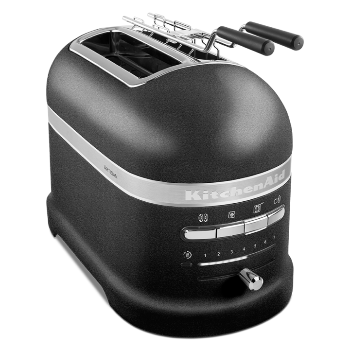 KitchenAid 5KMT2204ECA Artisan Brødrister 2 Skiver Cast Iron Black KitchenAid 5KMT2204ECA Artisan Brødrister 2 Skiver Cast Iron Black