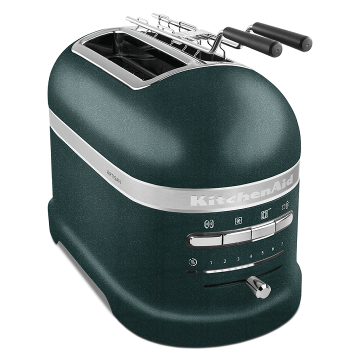 KitchenAid 5KMT2204EPP Artisan Brødrister 2 Skiver Pebbled Palm KitchenAid 5KMT2204EPP Artisan Brødrister 2 Skiver Pebbled Palm
