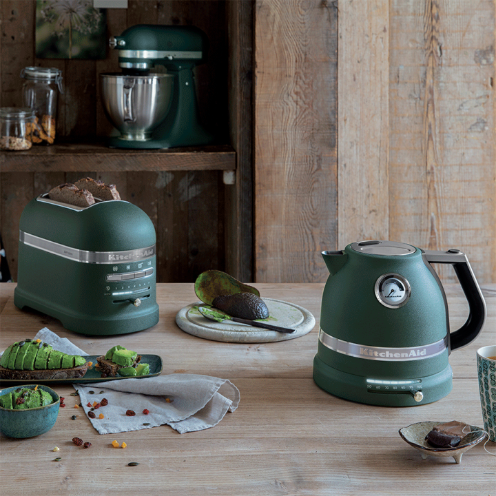 KitchenAid 5KMT2204EPP Artisan Brødrister 2 Skiver Pebbled Palm KitchenAid 5KMT2204EPP Artisan Brødrister 2 Skiver Pebbled Palm