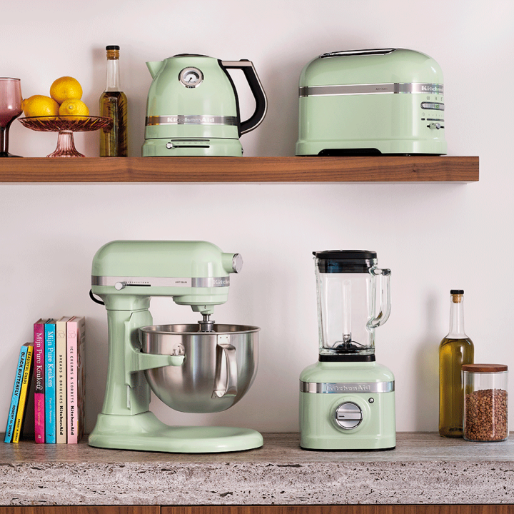 KitchenAid 5KMT2204EPT Artisan Brødrister 2 Skiver Pistacie Grøn KitchenAid 5KMT2204EPT Artisan Brødrister 2 Skiver Pistacie Grøn