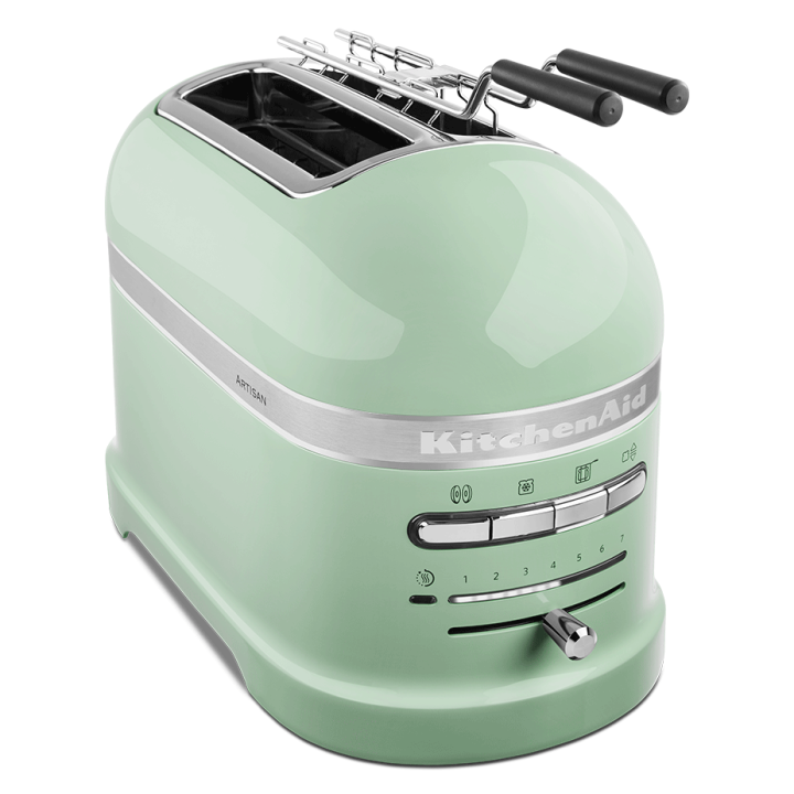 KitchenAid 5KMT2204EPT Artisan Brødrister 2 Skiver Pistacie Grøn KitchenAid 5KMT2204EPT Artisan Brødrister 2 Skiver Pistacie Grøn