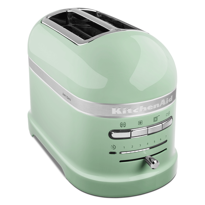 KitchenAid 5KMT2204EPT Artisan Brødrister 2 Skiver Pistacie Grøn KitchenAid 5KMT2204EPT Artisan Brødrister 2 Skiver Pistacie Grøn