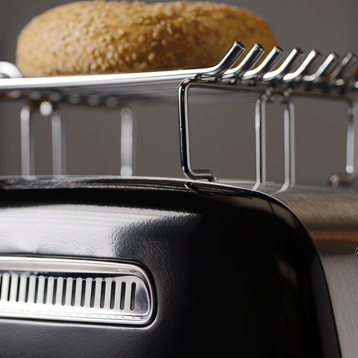 KitchenAid 5KMT221EOB Brødrister 2 Skiver Sort KitchenAid 5KMT221EOB Brødrister 2 Skiver Sort