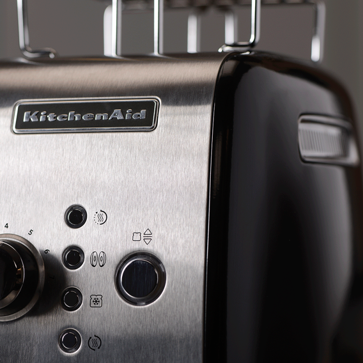 KitchenAid 5KMT221EOB Brødrister 2 Skiver Sort KitchenAid 5KMT221EOB Brødrister 2 Skiver Sort