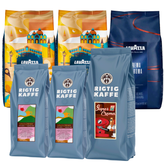 Mixpakke 5kg Hele kaffebønner Mixpakke 5kg Hele kaffebønner