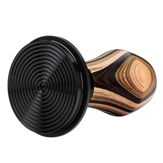 Normcore V4 Tamper med Fjeder, Riller & Titaniumsbelægning 58 mm Flerfarvet Træ