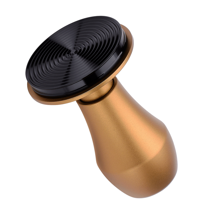 Normcore V4 Tamper med Fjeder, Riller & Titaniumsbelægning 58 mm Special Versions Guld