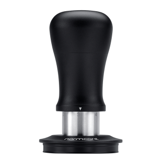 Normcore V5 Tamper med Fjeder, Riller & Titaniumsbelægning 58 mm Sort