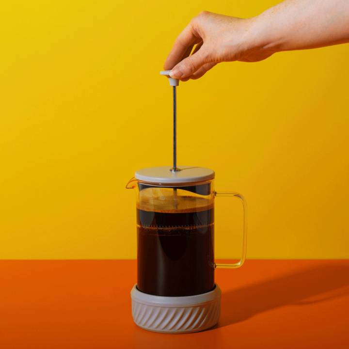 La Cafetière Zero 3 Kop. Stempelkande Latte