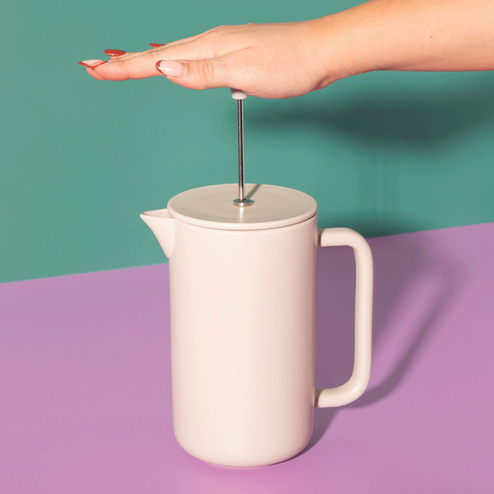 La Cafetière Arezzo 8 Kop. Stempelkande Latte