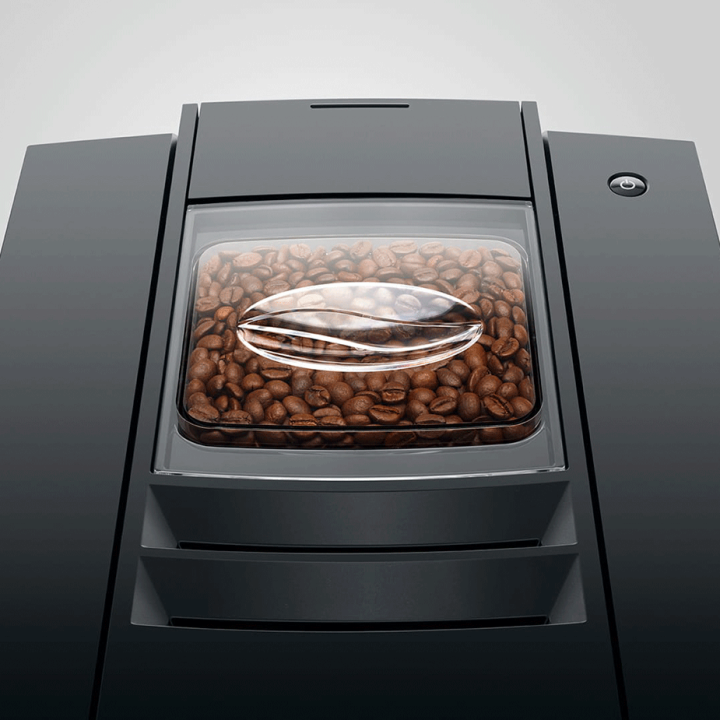 Jura E8 (EC) Platin Espressomaskine Inkl. Startpakke (DK sprog), Mælkebeholder & 6x400g Rigtig Kaffe
