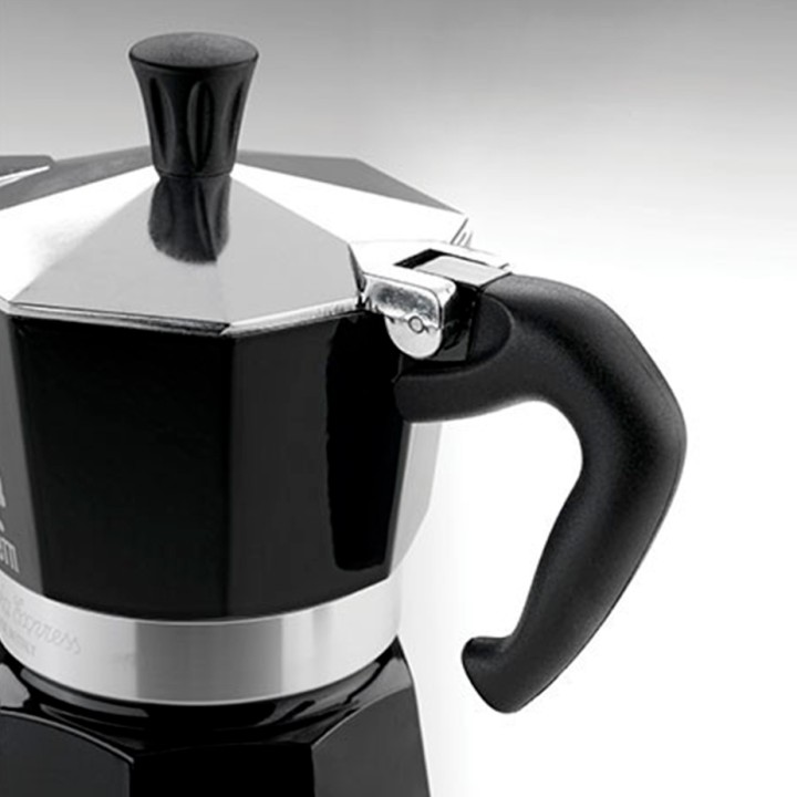 Bialetti Moka Express 3 Kop. Espressokande Sort