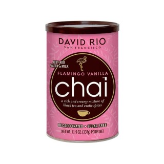 David Rio Chai Flamingo Vanilla Decaf & Sukkerfri 337g