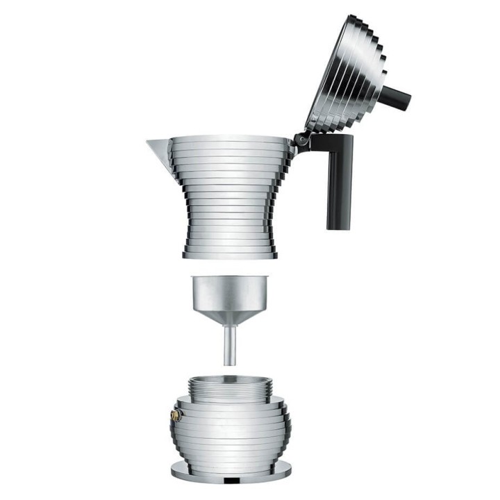 Alessi Pulcina 6 Kop. Espressokande Sort