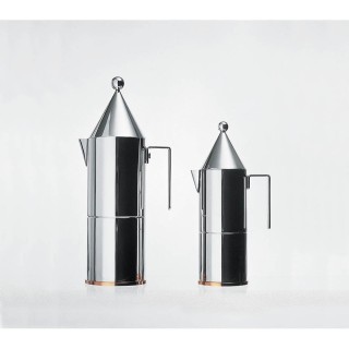 Alessi La Conica 6 Kop. Espressokande Stål