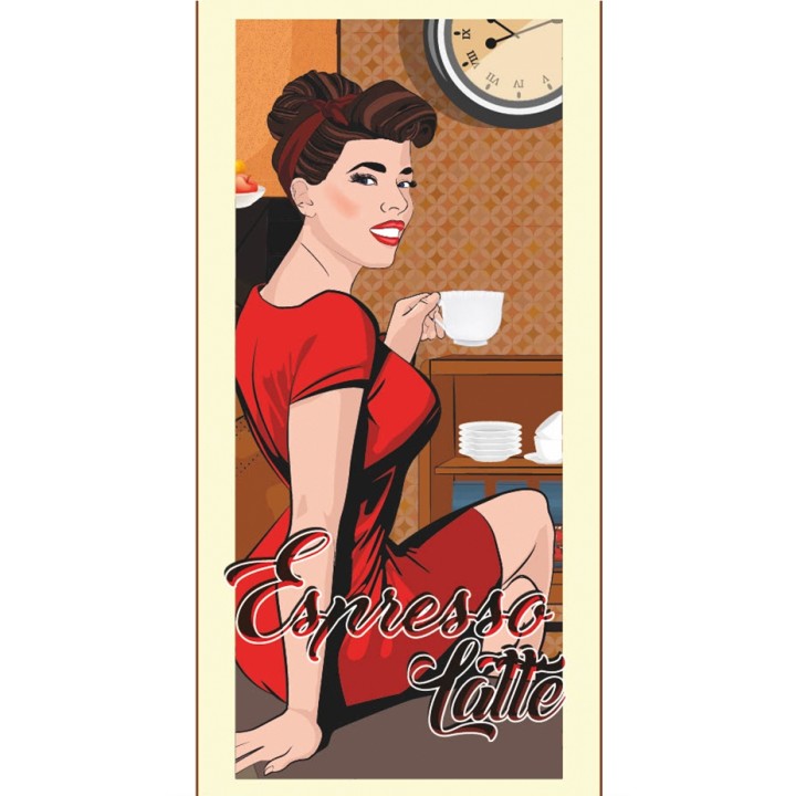 Rigtig Kaffe Espresso Latte 500g Hele kaffebønner