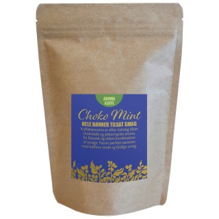 Choko Mint Smagskaffe 225g Hele kaffebønner