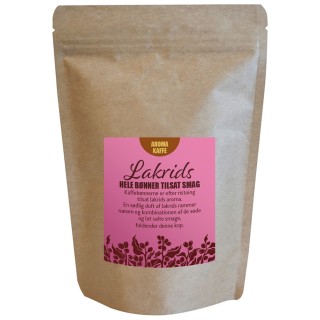 Lakrids Smagskaffe 225g Hele kaffebønner