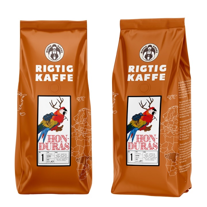 Rigtig Kaffe Honduras No. 1 - 15x400g Hele kaffebønner