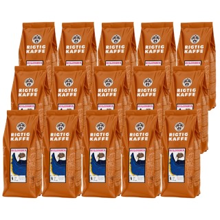 Rigtig Kaffe Colombia No. 4 - 15x400g Hele kaffebønner
