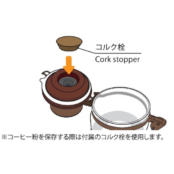 Hario Canister Manuel Kaffemølle CMHN-4