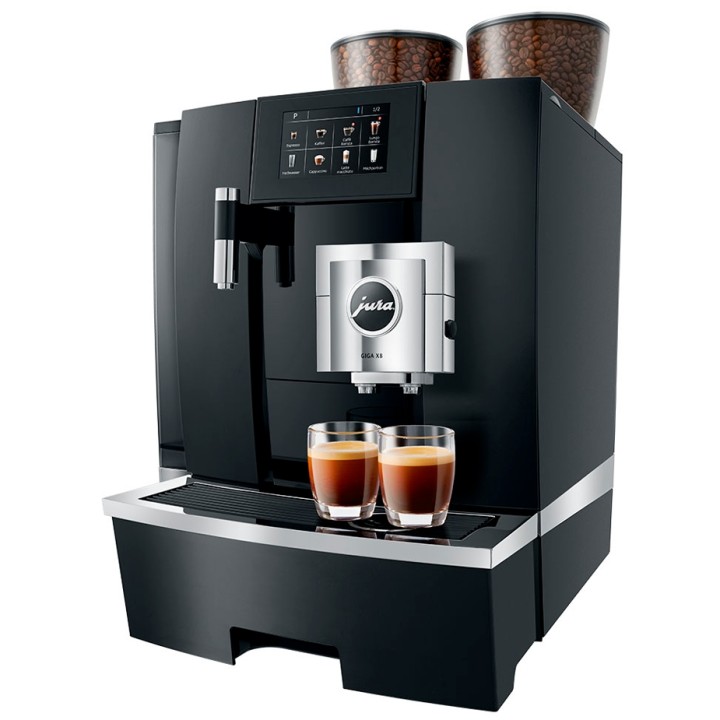 Jura Giga X8 (EA) Alu Black Espressomaskine Inkl. Startpakke