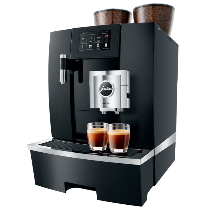 Jura Giga X8c (EB) Alu Black Espressomaskine Inkl. Startpakke
