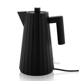 Alessi Plissé Elkedel 1,7L Sort