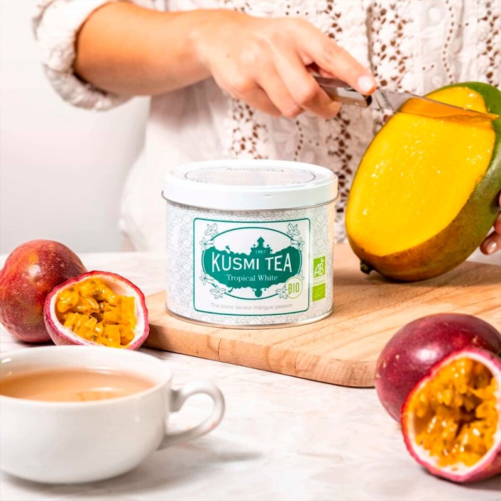 Kusmi Te Tropical White Økologisk 90g