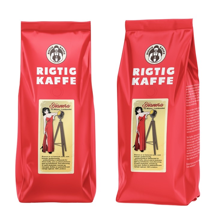 Rigtig Kaffe Dianora v/24kg Hele kaffebønner