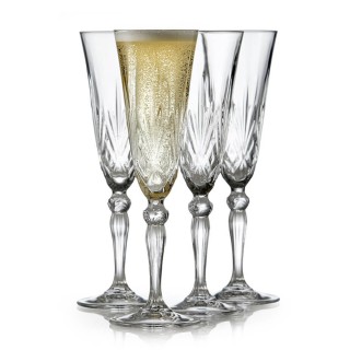 Lyngby Melodia Champagneglas 4 Stk
