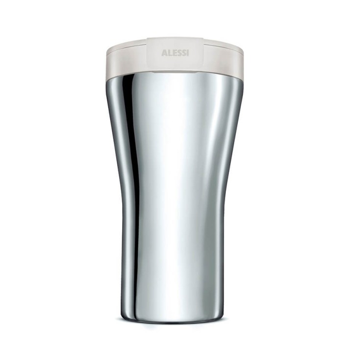 Alessi Caffa Rejsekrus 0,4 L Hvid