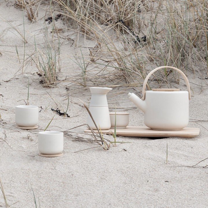 Stelton Theo Krus Inkl. Coaster 1 Stk Sand