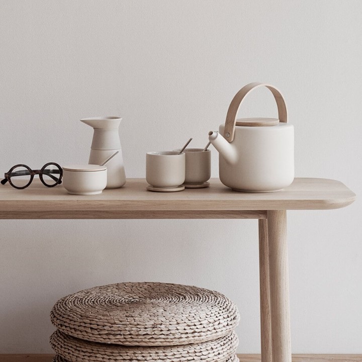 Stelton Theo Krus Inkl. Coaster 1 Stk Sand