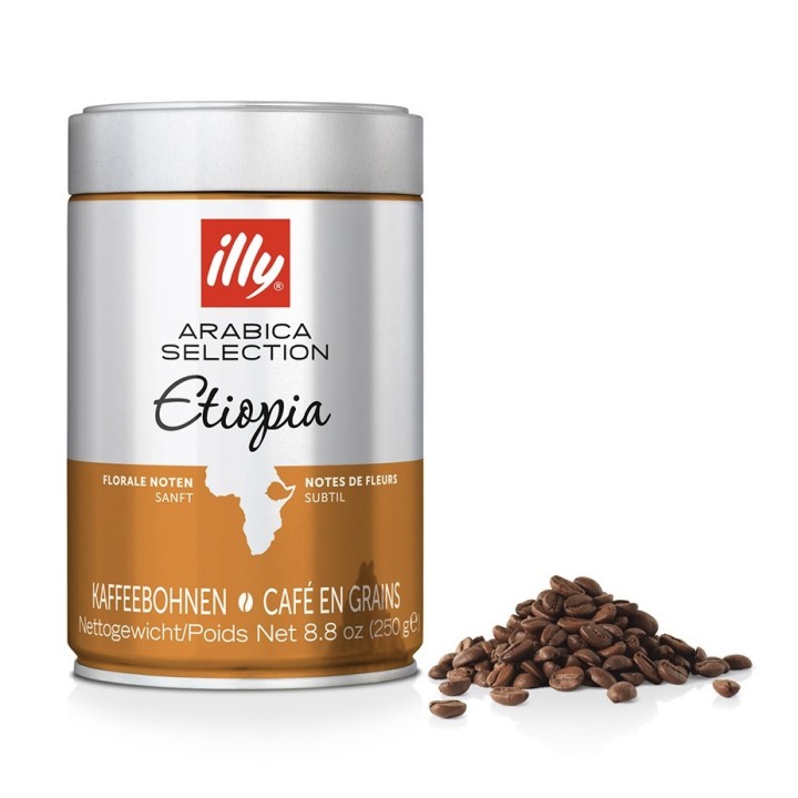 Illy Ethiopia 250g Hele Kaffebønner