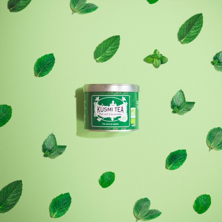 Kusmi Grøn Te Spearmint Økologisk 100g