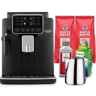 Gaggia Cadorna Style Espressomaskine Inkl. Pleje, Mælkekande & Kaffe