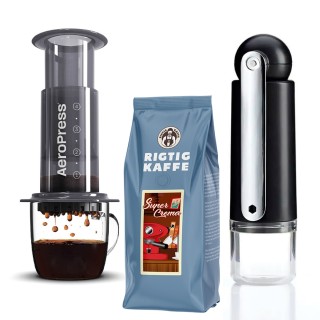 AeroPress Coffeemaker - Køb Aeropress kaffebryggeren her