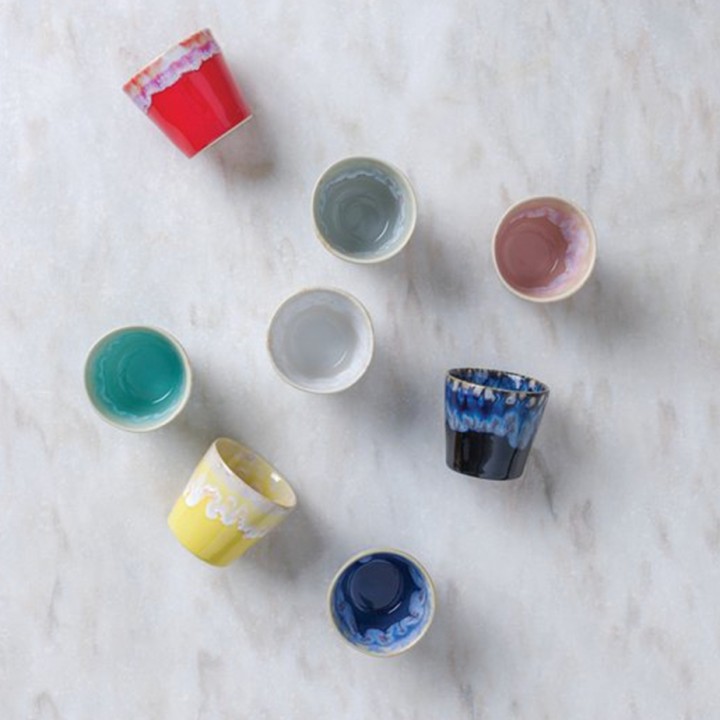 Costa Nova Gres Espressokopper 10 cl 6 Stk Grå