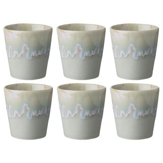 Costa Nova Gres Krus 21 cl 6 Stk Grå